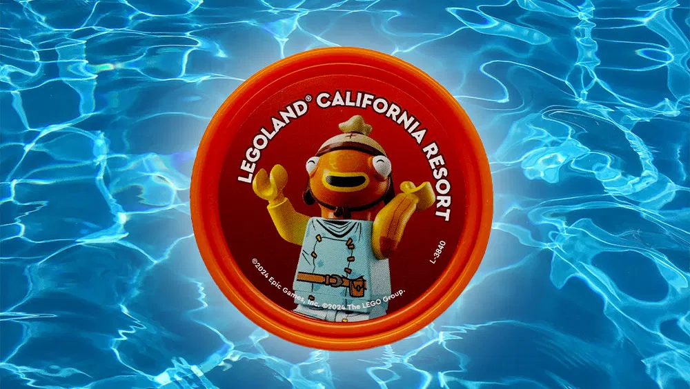 A Goofy Favorite for Gamers and Collectors – LEGOLAND's Fortnite Fishstick Pop Badge