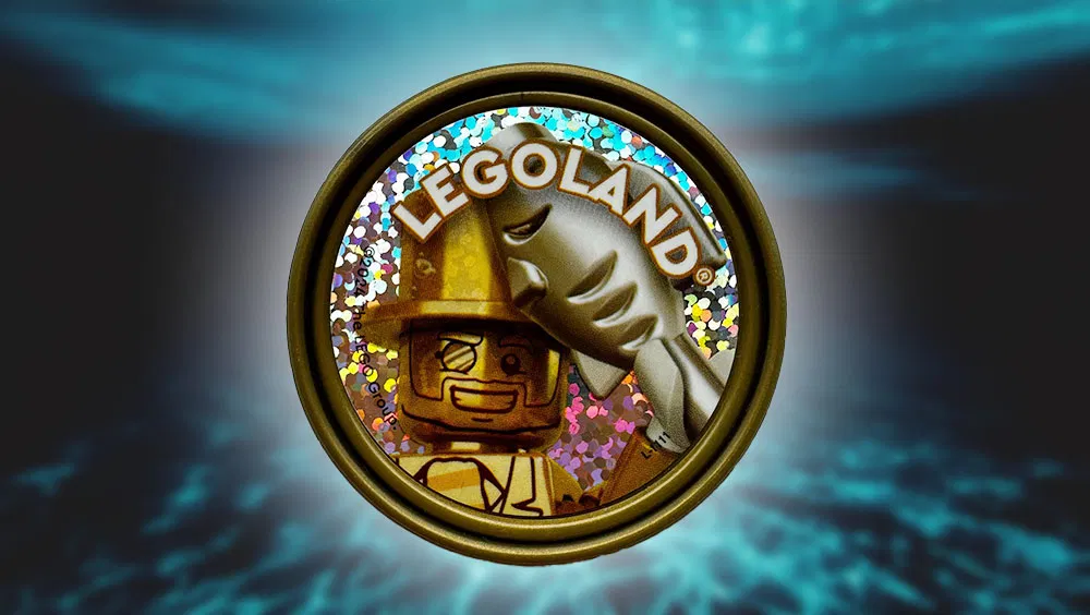 A Rare Treasure from the Deep – LEGOLAND's Mr. Gold SEA LIFE Pop Badge