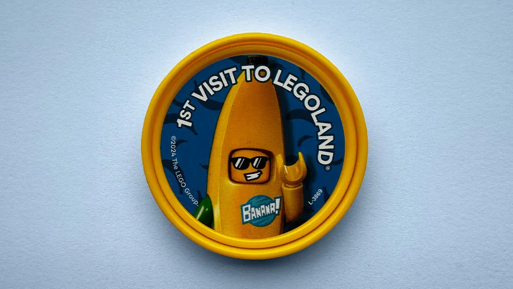 A Souvenir That Marks The Adventure – LEGOLAND's “Your 1st Visit” Pop Badge
