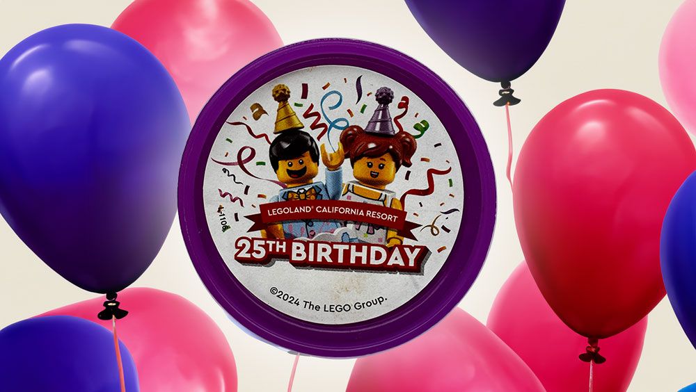 A Big Milestone Anniversary Collectible – LEGOLAND's 25th Birthday Pop Badge