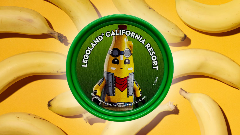 A Gamer’s Collectible Treasure – LEGOLAND' Fortnite Adventure Peely Pop Badge