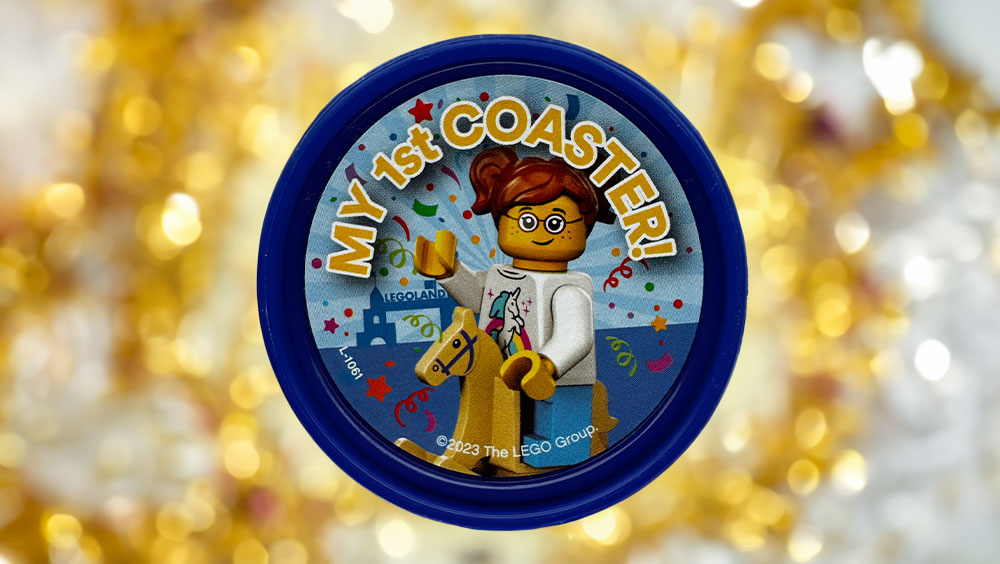 A Milestone Worth Celebrating – LEGOLAND's “My First Coaster” Pop Badge
